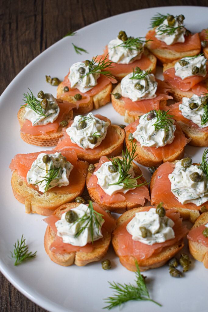 canape salmon recipe