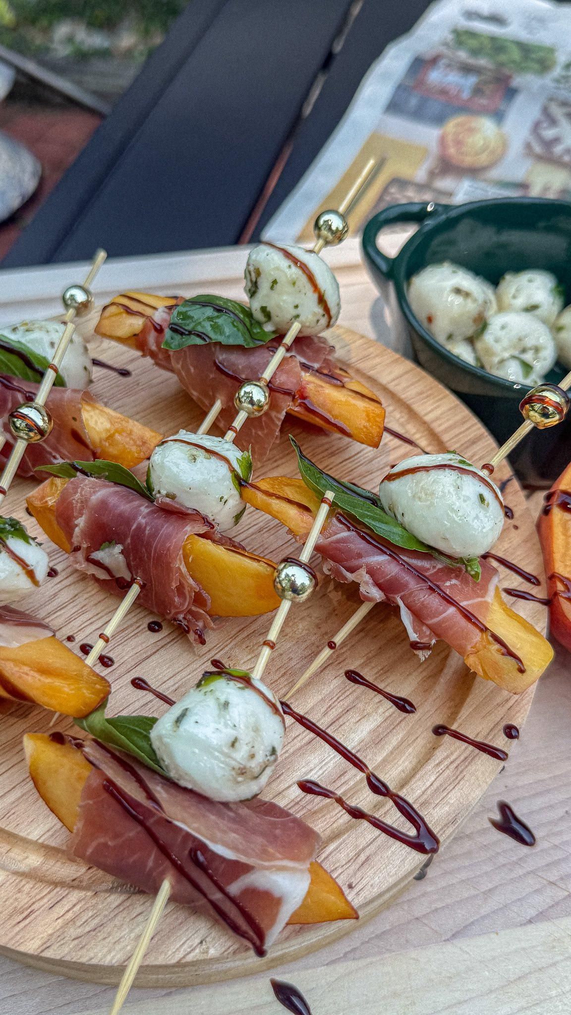 Aperitif Ideas: Whipped Feta & Roasted Pepper Crostini