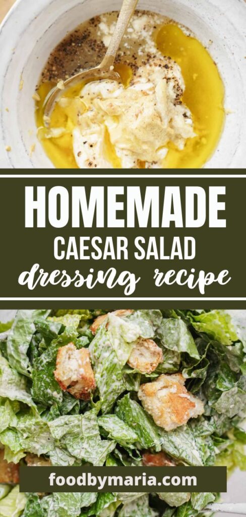 creamy caesar dressing recipe