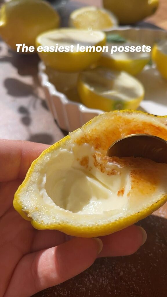 lemon posset recipe