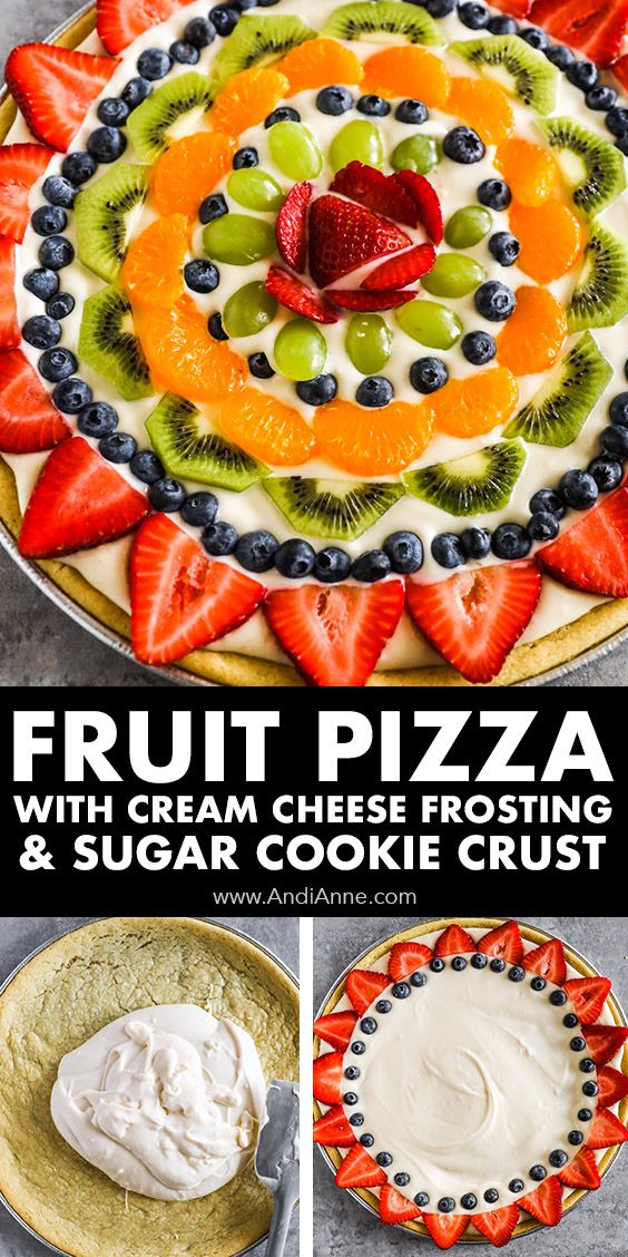 Colorful Fruit Pizza Recipe