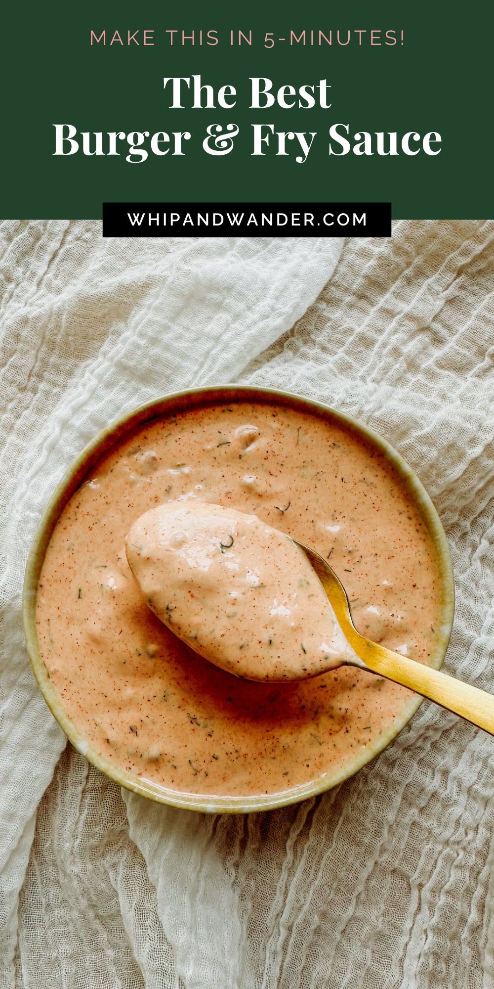 Easy Burger Sauce For Parties