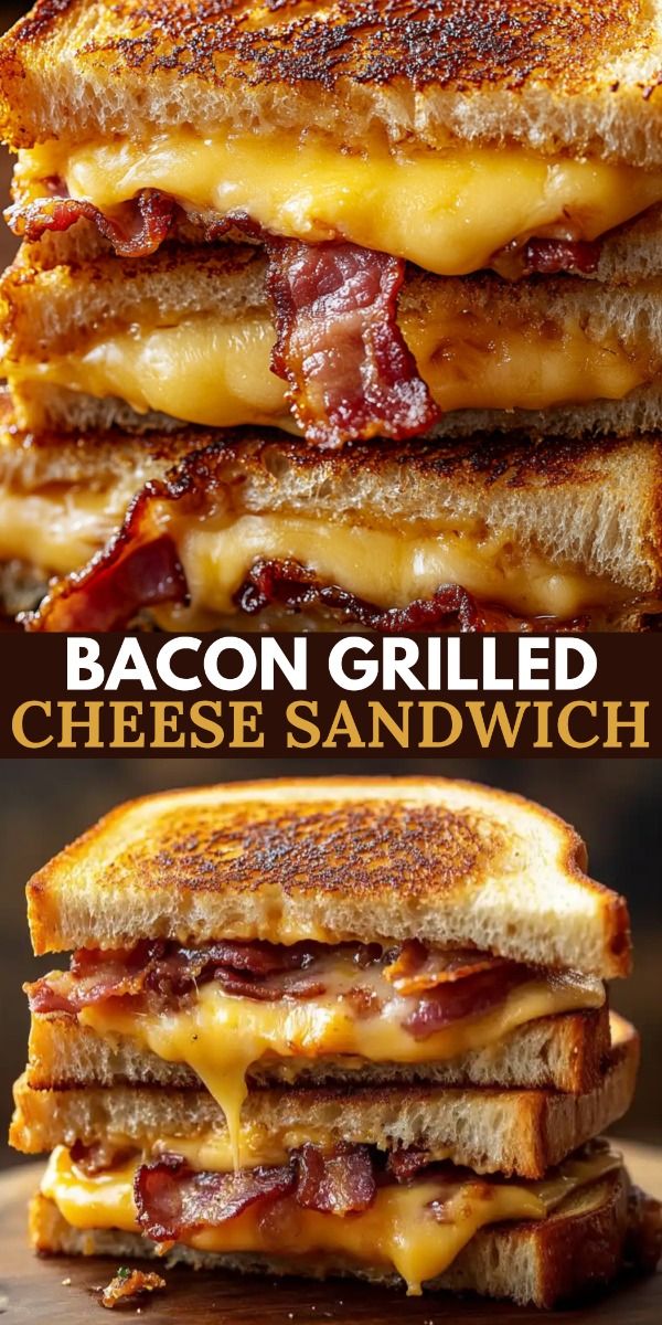Bacon Grilled Cheese Sandwich
