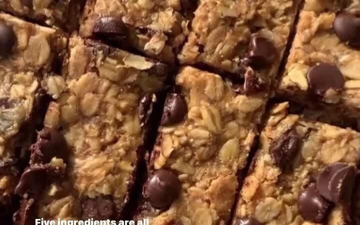 easy homemade granola bars