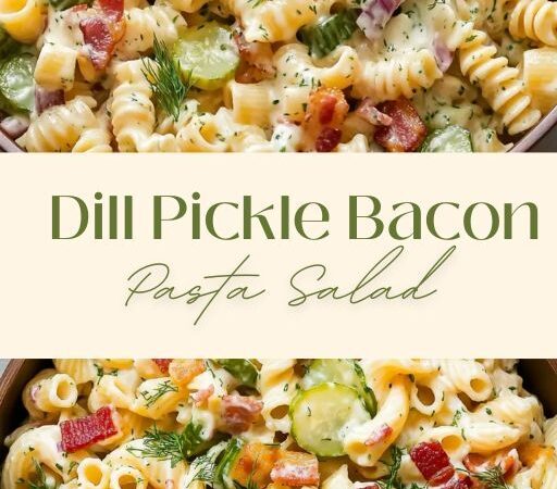 dill pickle pasta salad recipe