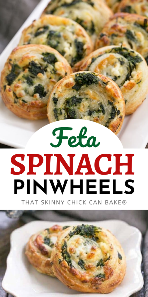 puff pastry pinwheels spinach