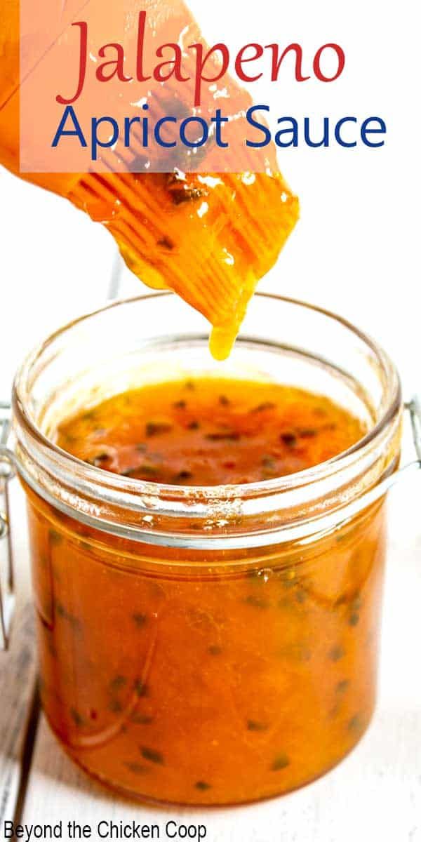 Spicy Apricot Jalapeno Jam