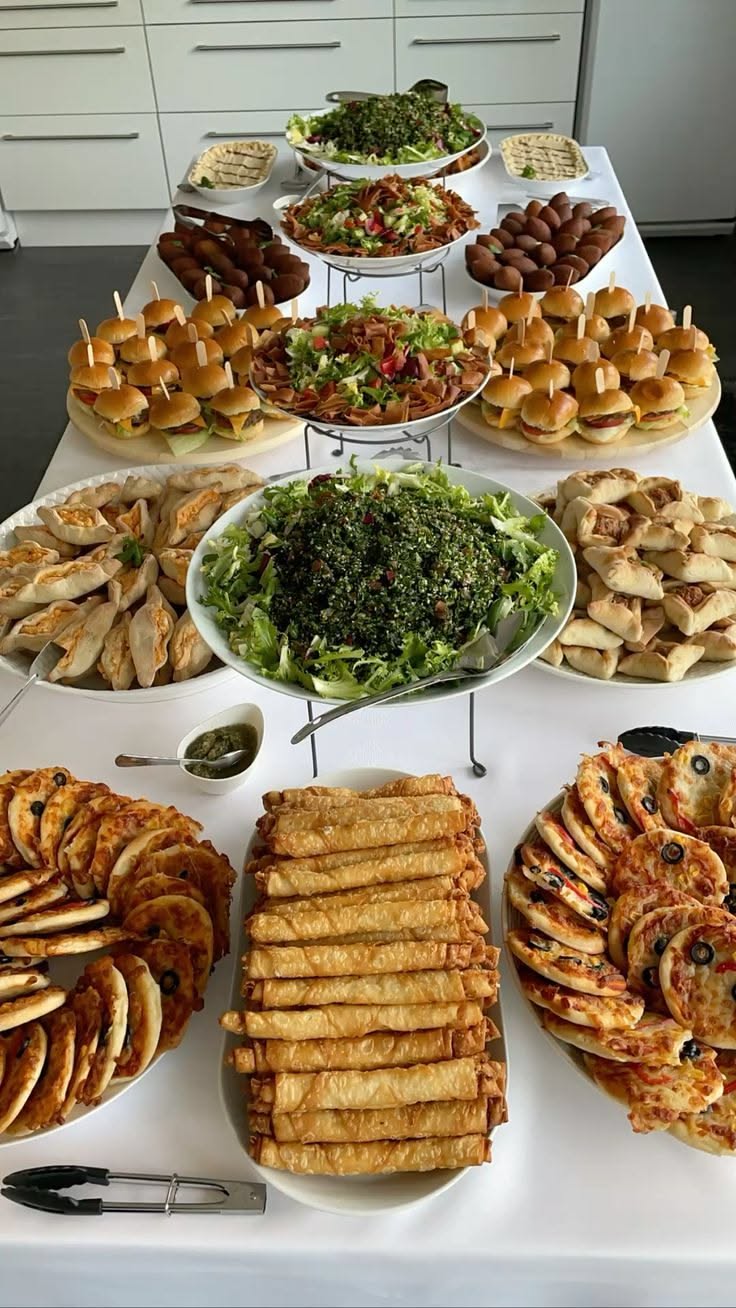 Food Set Up For Party Simple