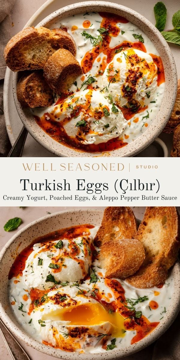 Turkish Egg Pots (Menemen-Style Baked Eggs)