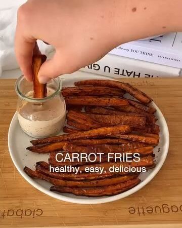 healthy carrot chips