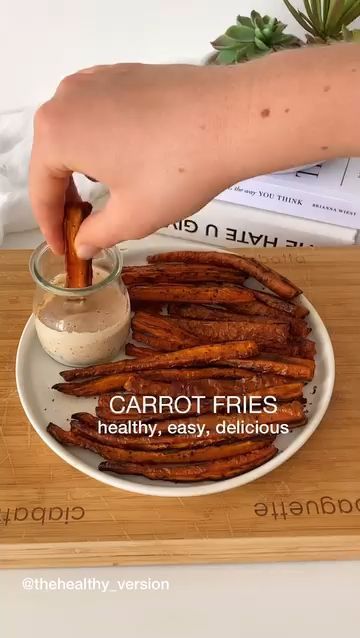 healthy carrot chips