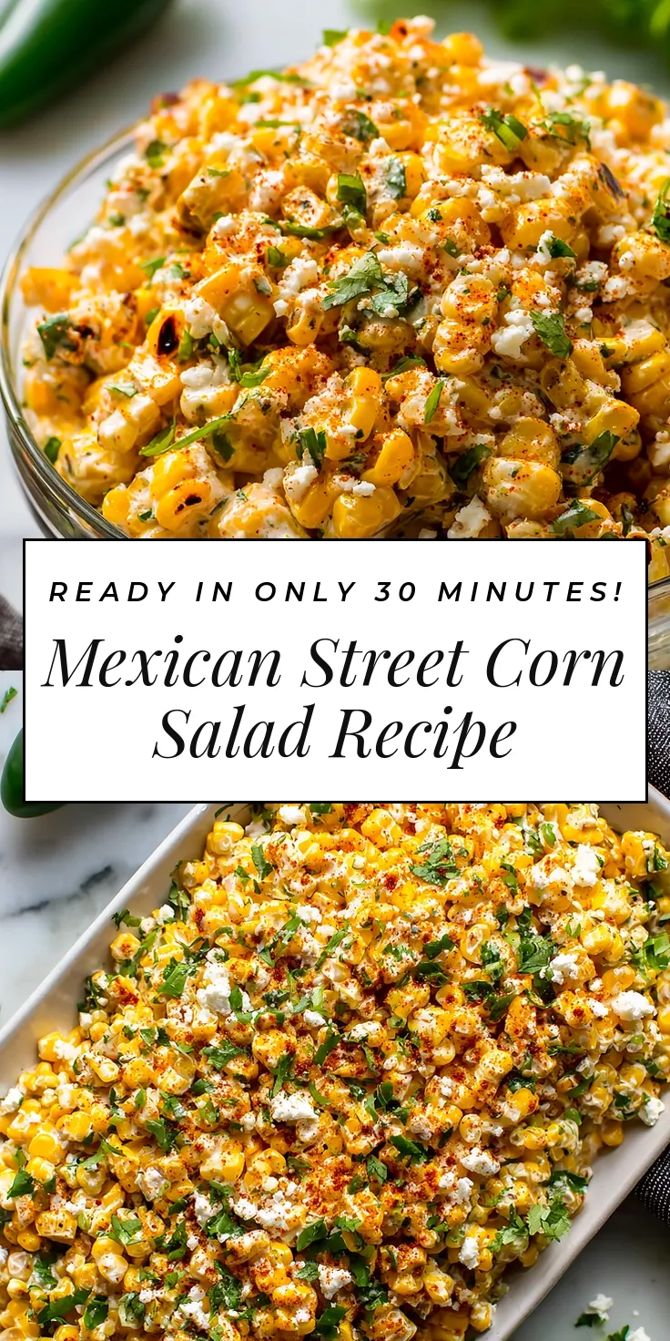 Mexican Corn With Feta Cheese