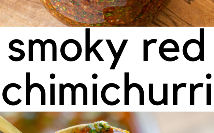 spicy red chimichurri sauce recipe