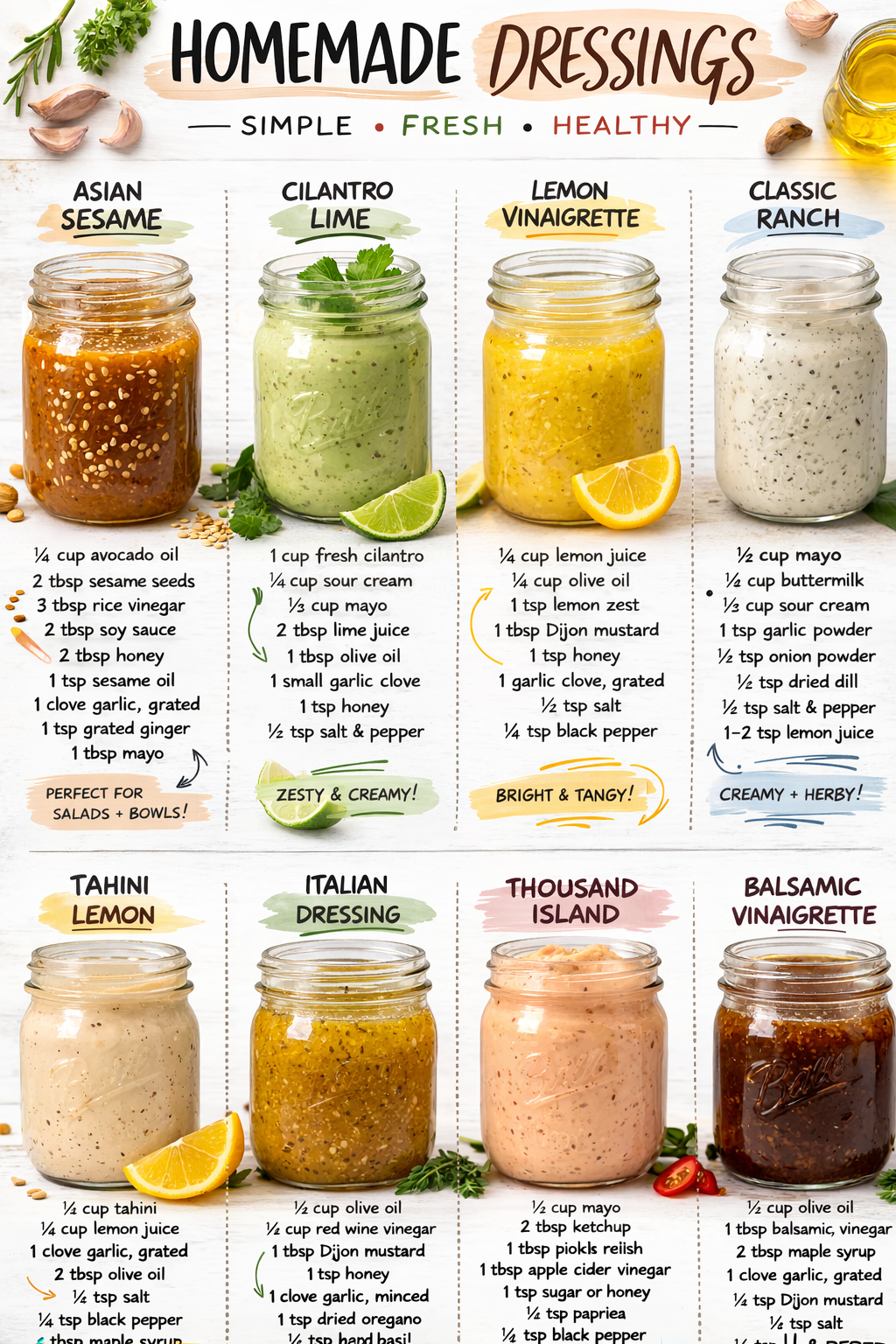 Zesty Citrus Herb Vinaigrette