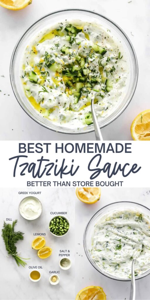 easy tzatziki sauce recipe