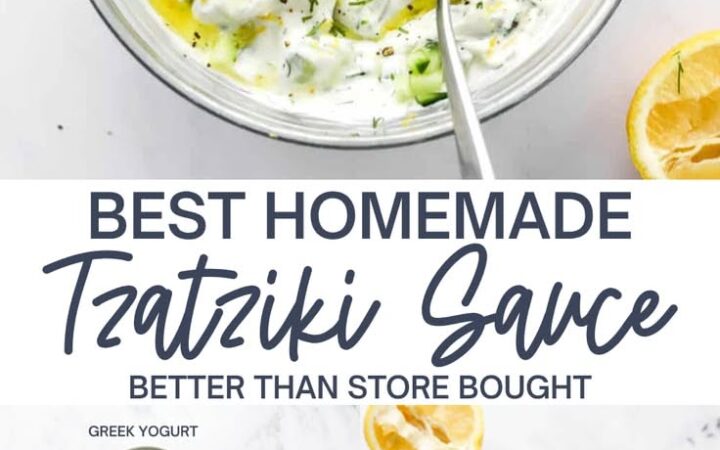 easy tzatziki sauce recipe