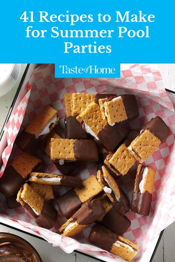 pool party food ideas