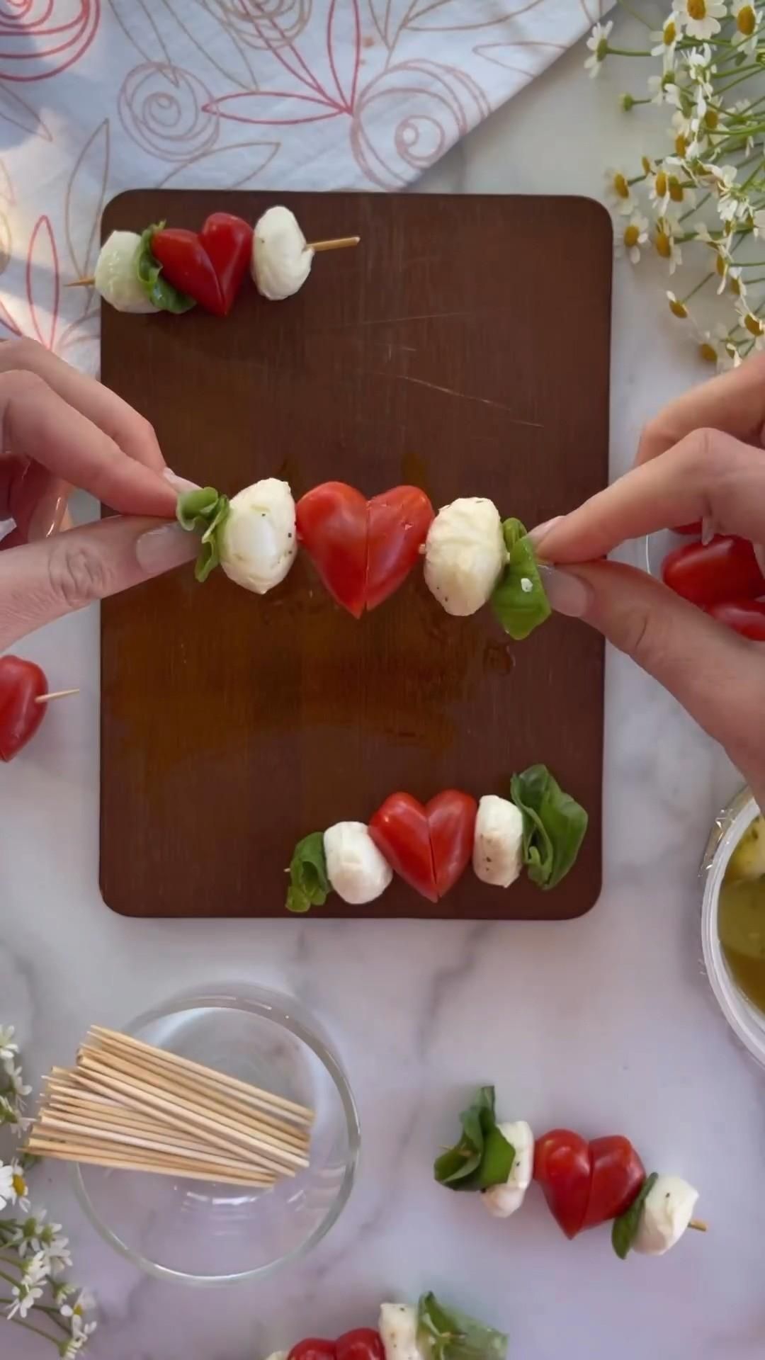Strawberry Heart Skewers