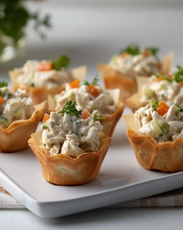 mini phyllo cup appetizers