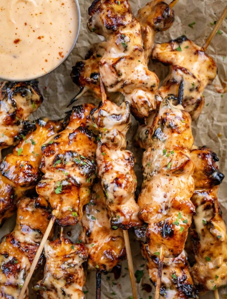 grilled bang bang chicken