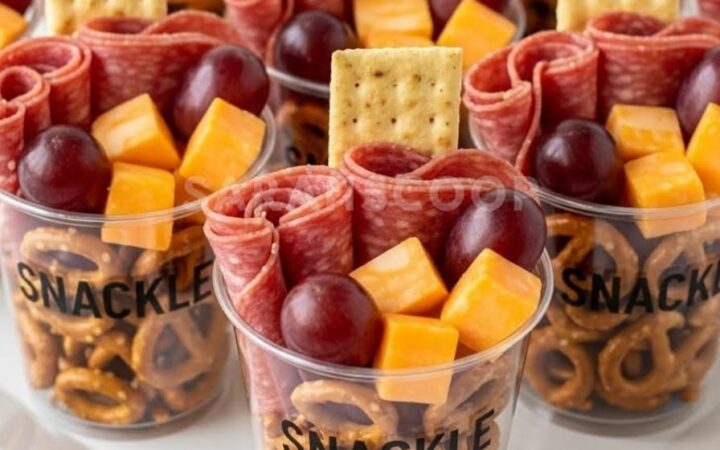 mini cup party food