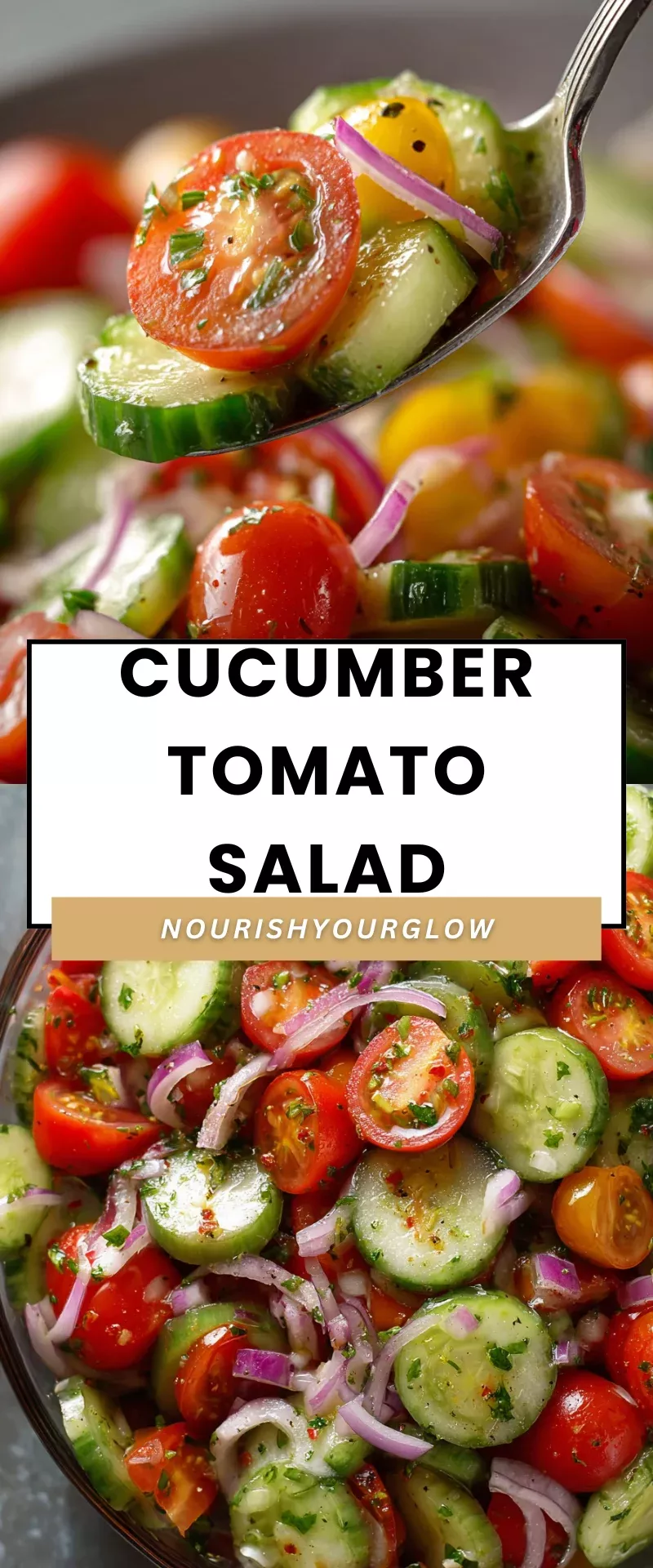 Cucumber Tomato Salad Vinegar