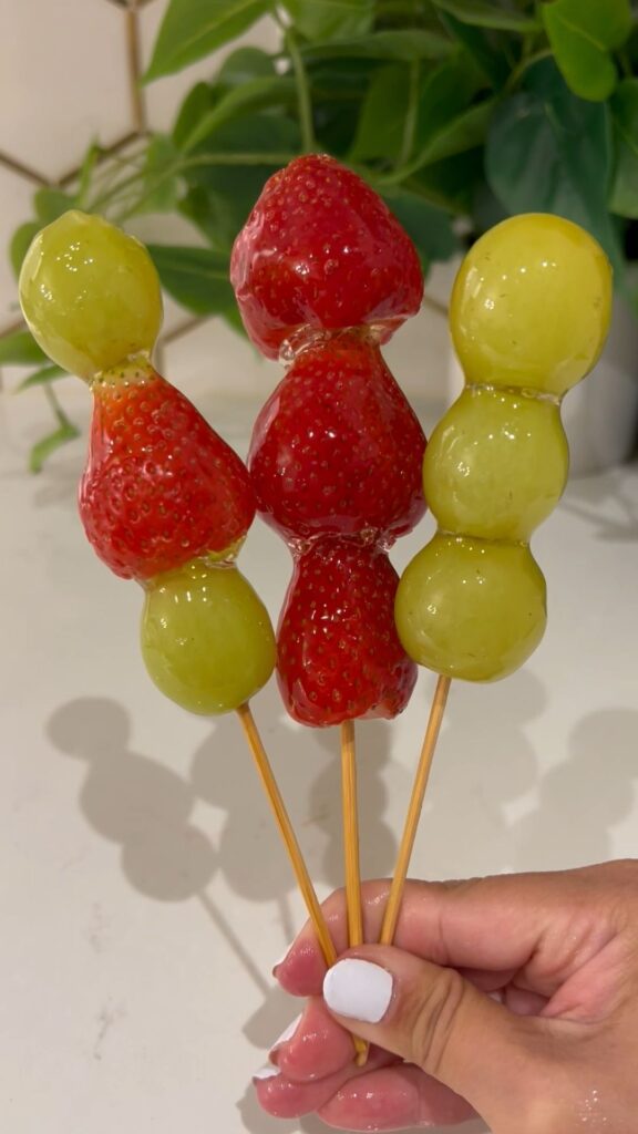 homemade strawberry gummy bears