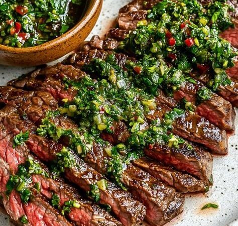 grilled steak chimichurri recipe