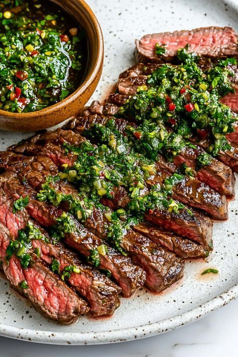 grilled steak chimichurri recipe