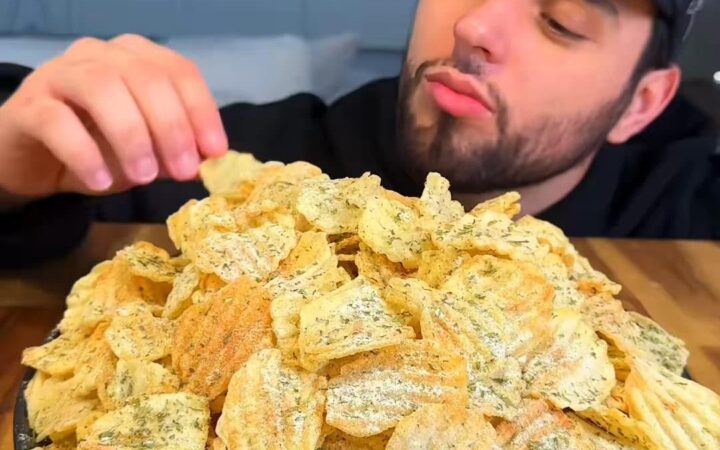 healthy potato crisps recipe