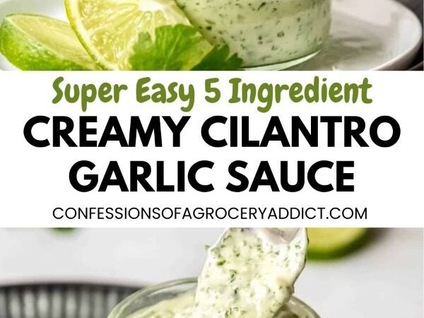 cilantro garlic sauce recipe