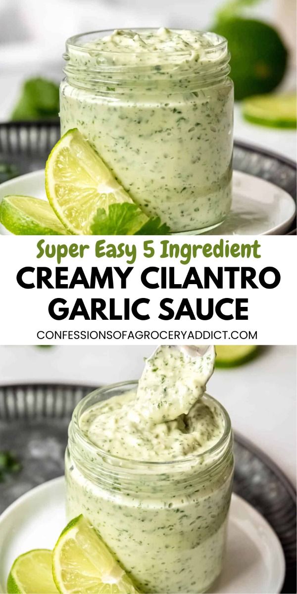 Cilantro Garlic Sauce