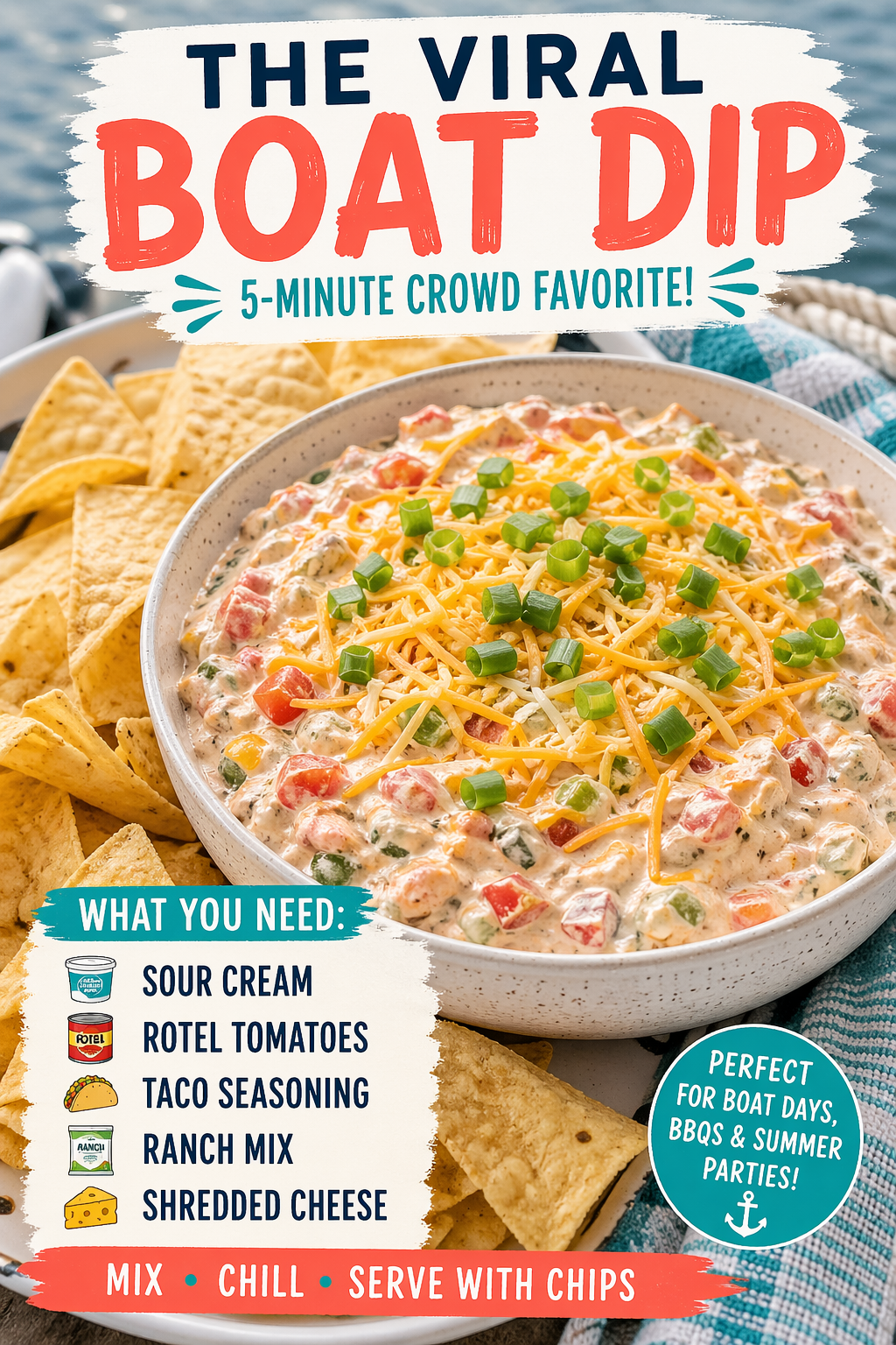 Rotel Boat Dip Recipe