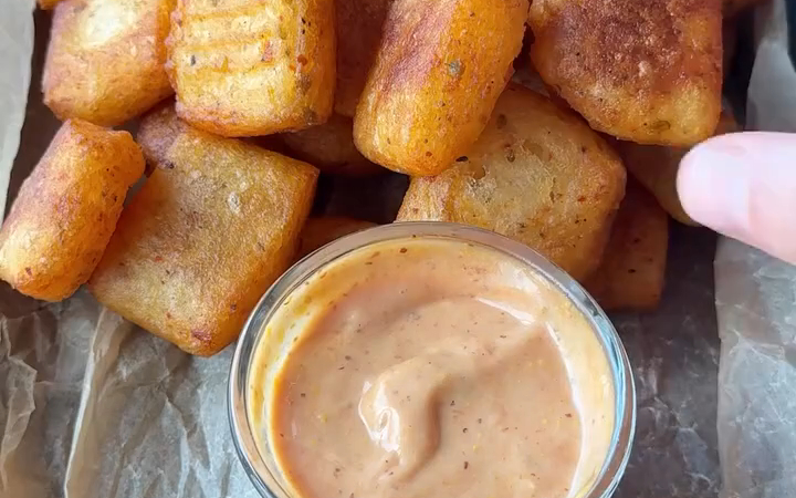 crispy smashed potatoes