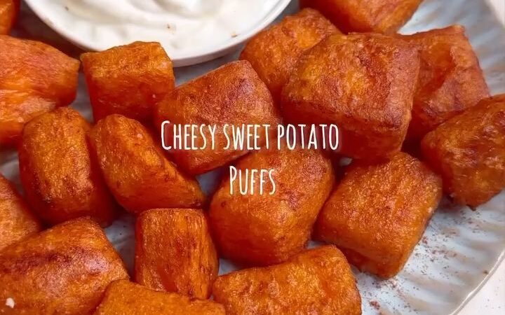 baked sweet potato cheese