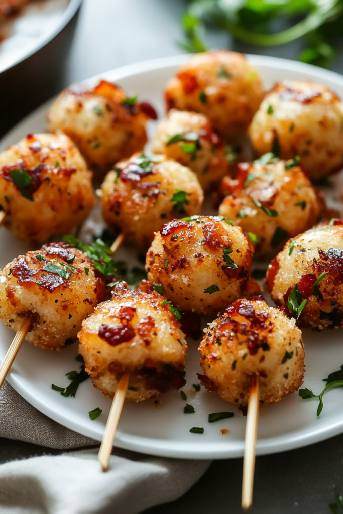crispy potato skewers recipe