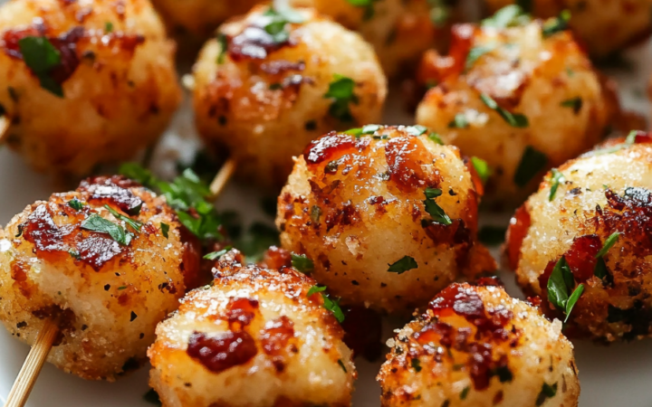 crispy potato skewers recipe