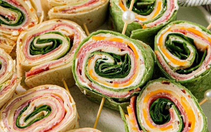 tortilla pinwheel sandwich