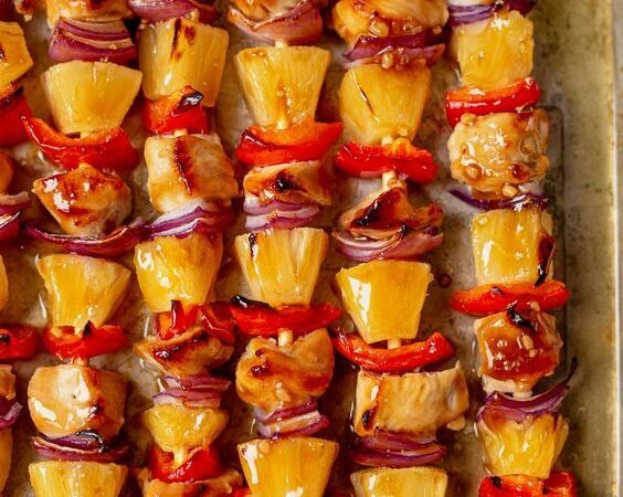 grilled chicken skewers recipe
