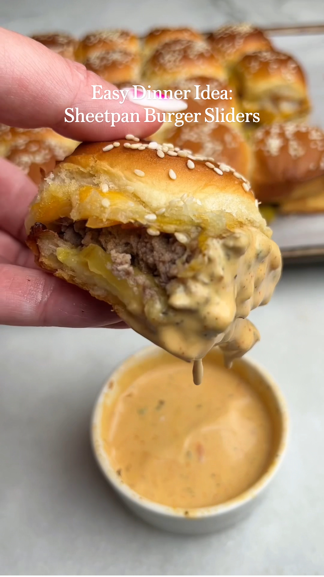 Hamburger Sliders On Hawaiian Rolls