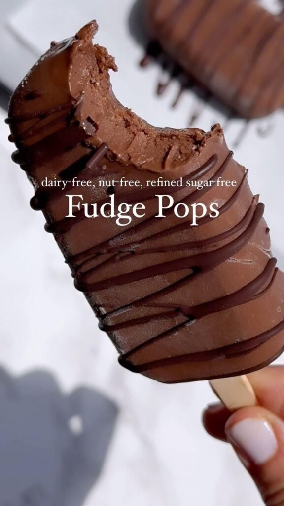 avocado fudge popsicles