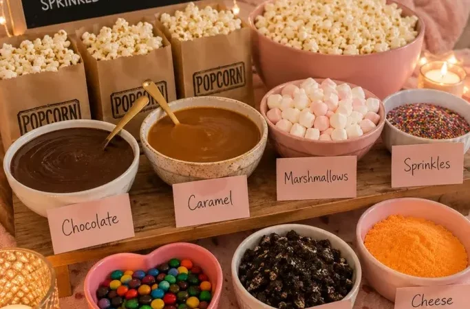 adult sleepover dessert board