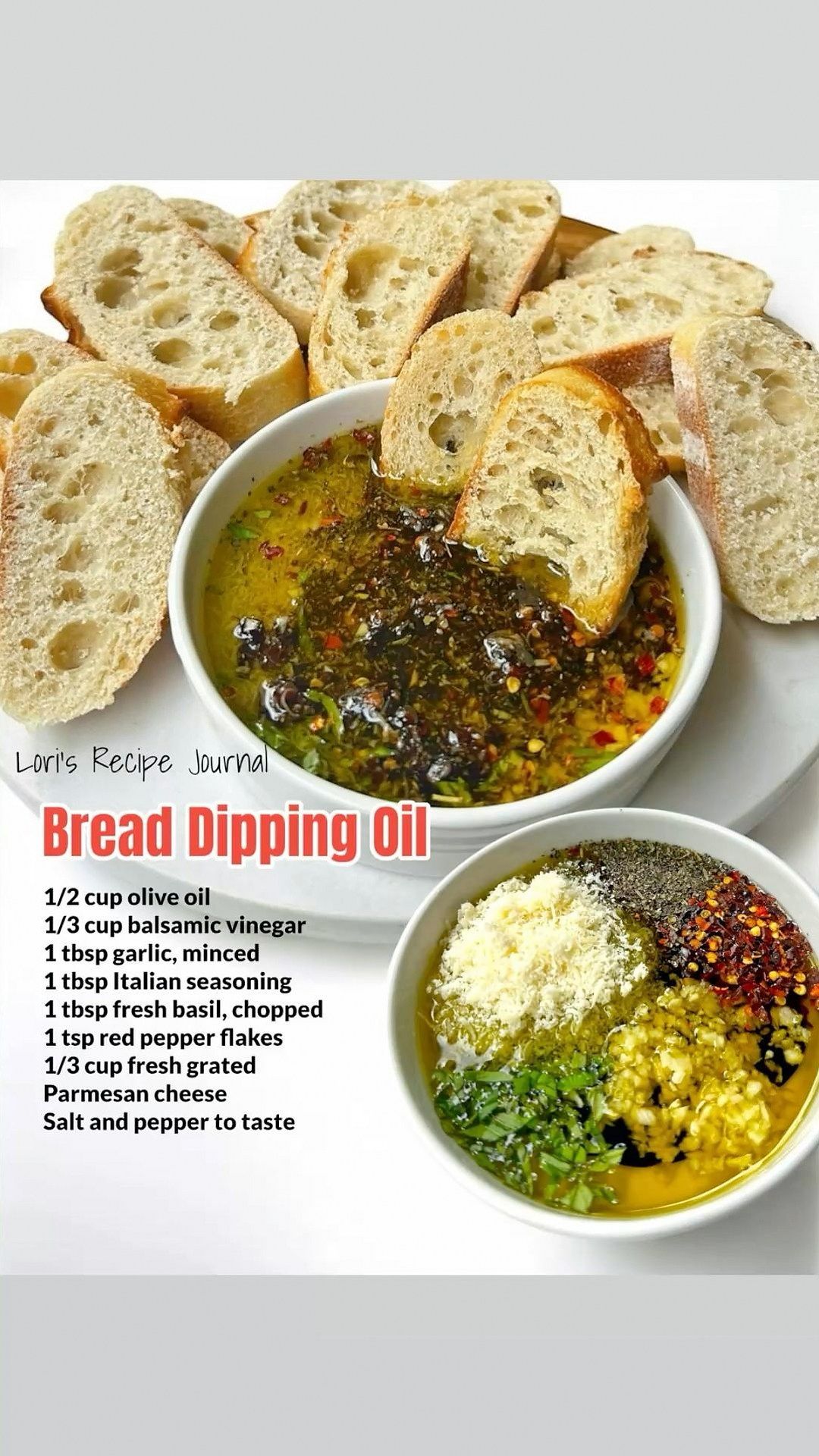 Bread Dipping Ideas