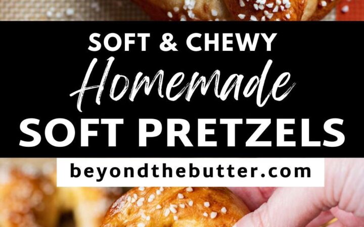 soft pretzel recipe