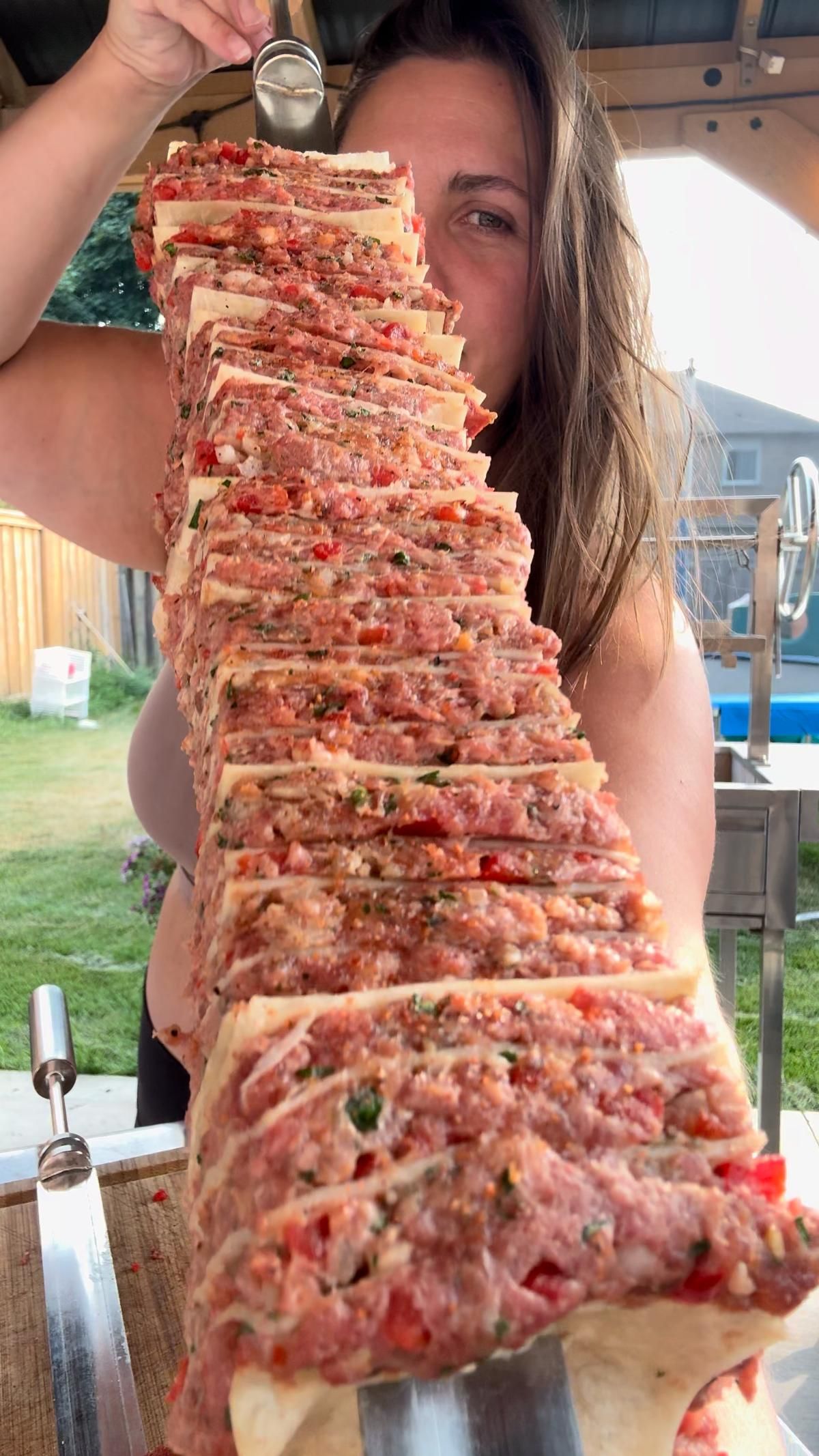 Tortilla Beef Kebab