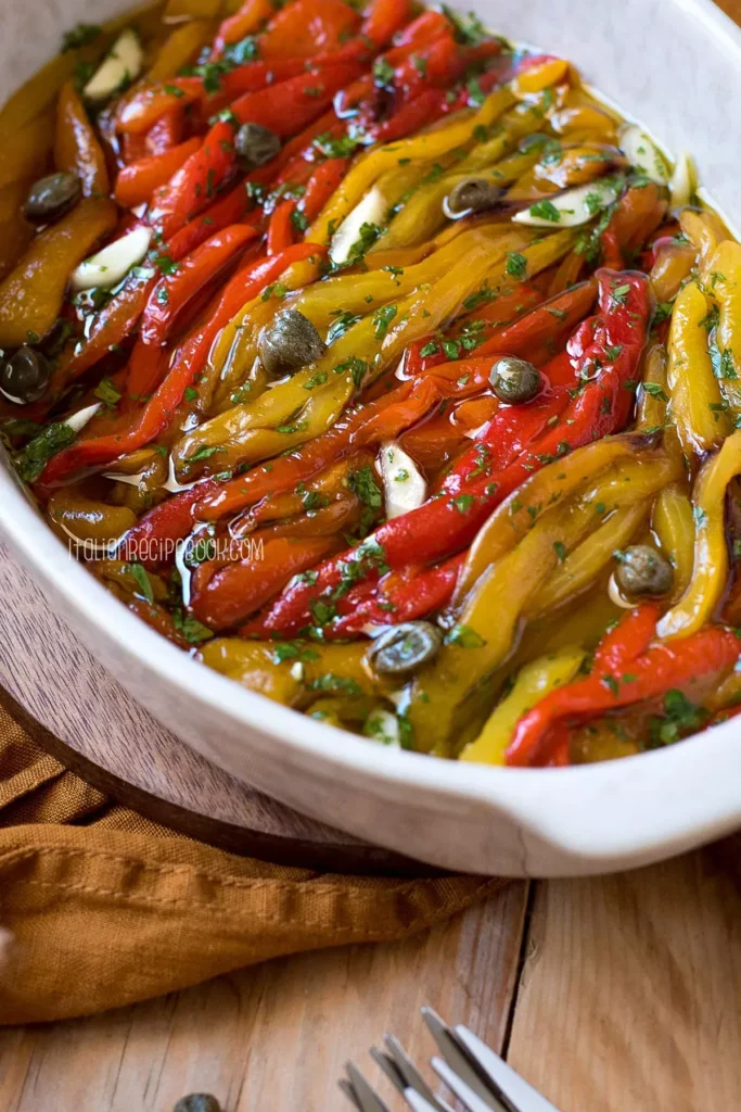 roasted pepper side dish