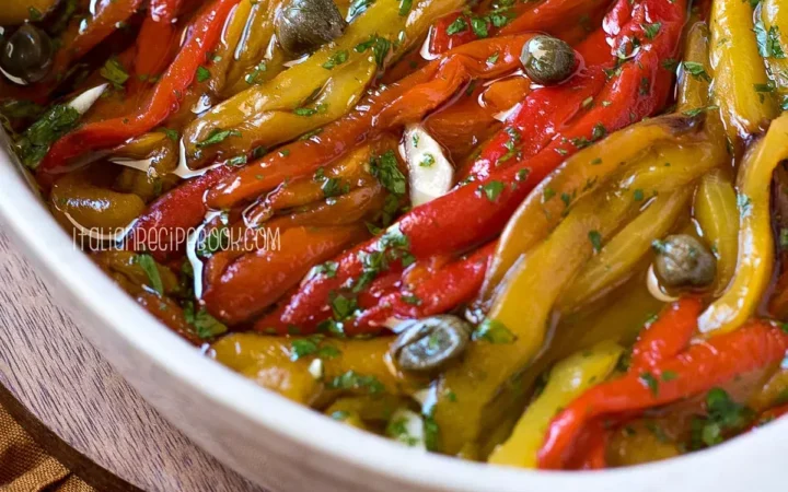 roasted pepper side dish