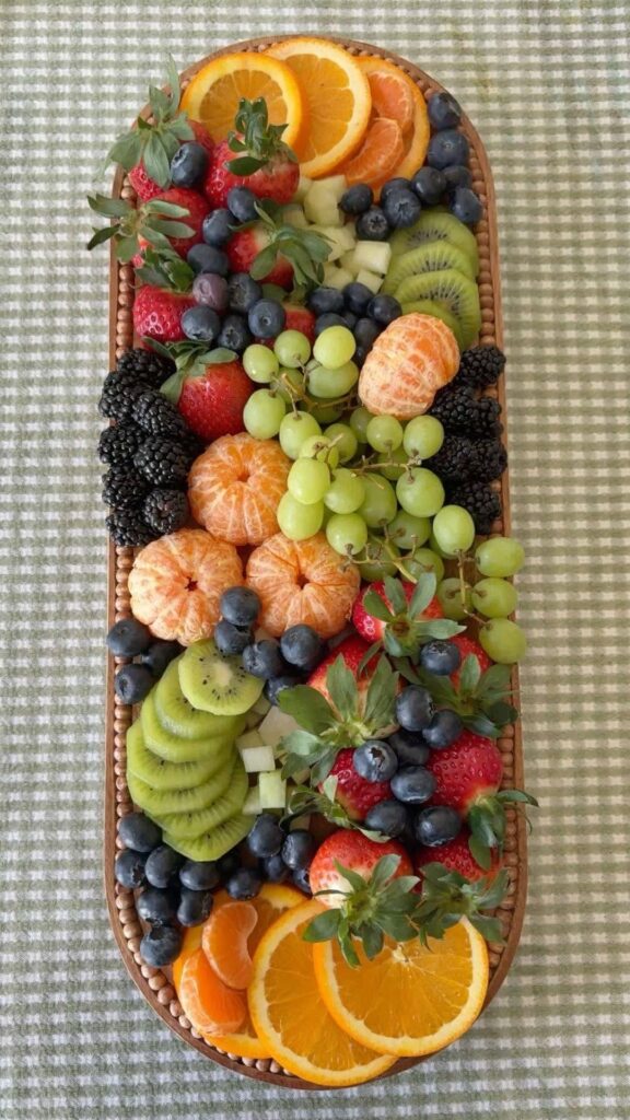 christmas fruit tray ideas