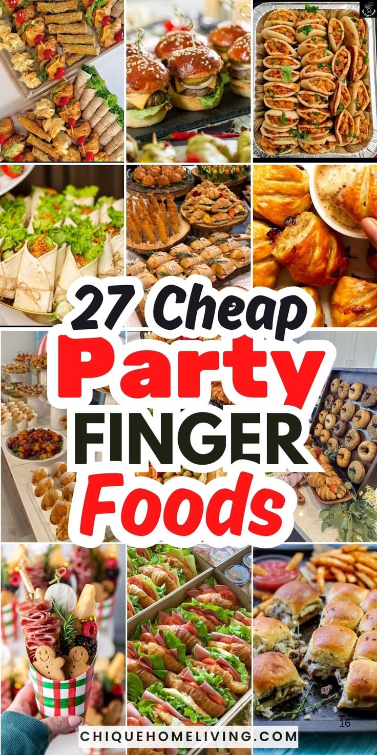 Snack Ideas For A Party