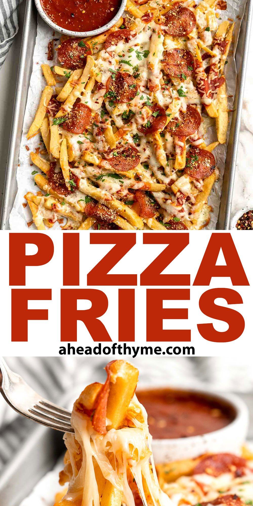 Pizza Fries Recipe Homemade